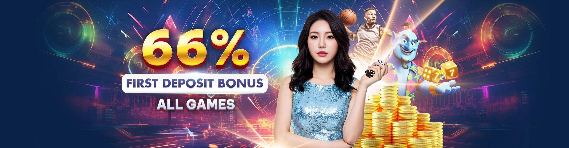 Panalobet 66% first deposit bonus